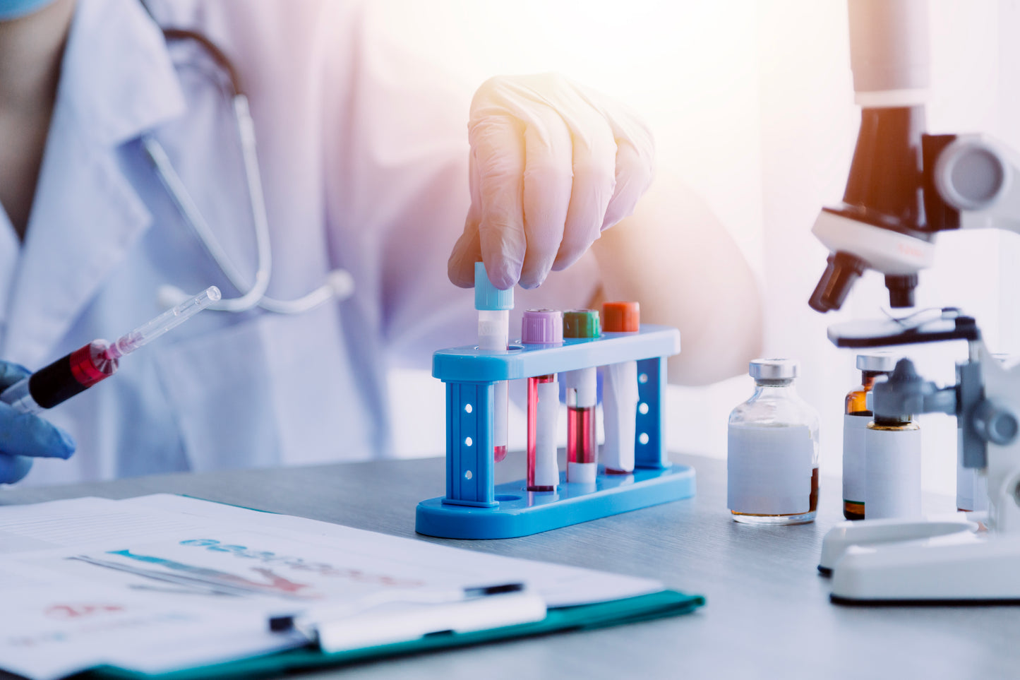 Genetische Analyse: BRCA1/2‑Mutationen